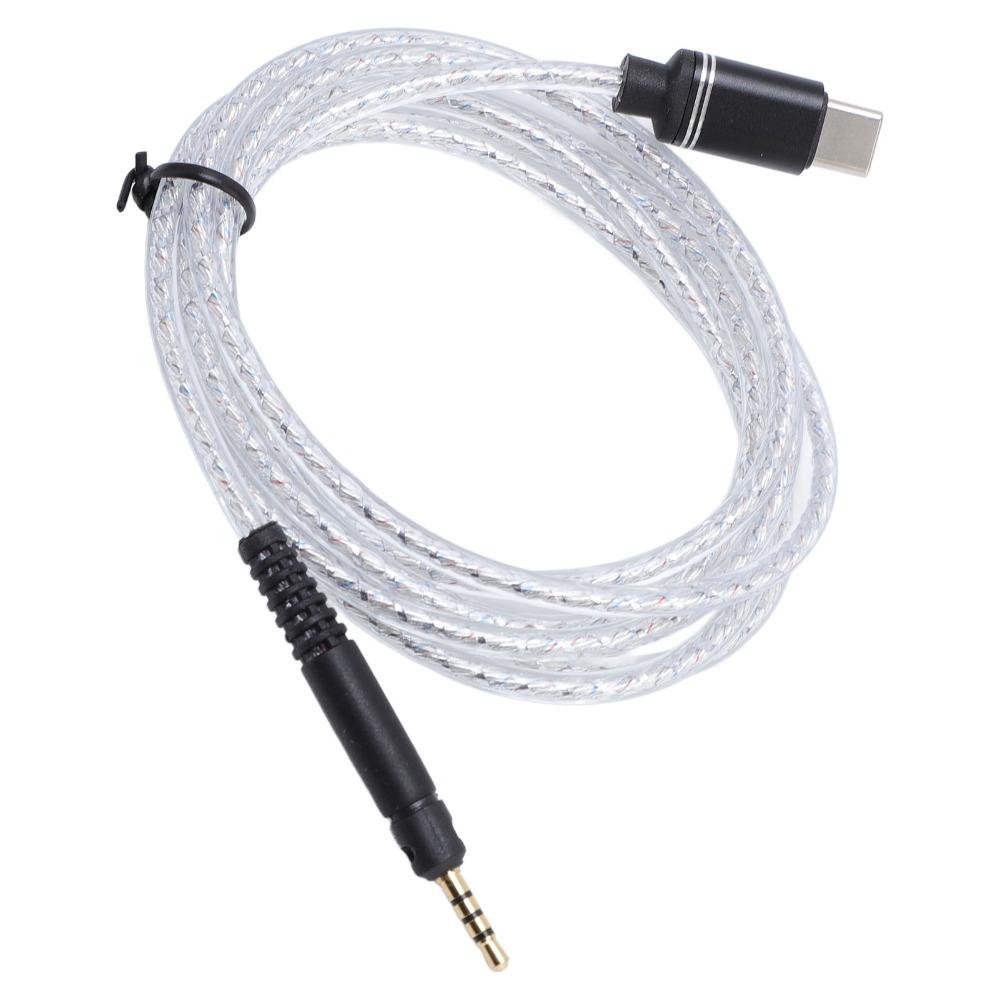 4.9FT USB C to 2.5mm Headphone Cable for M30X M40X M50X for HD598 599 HD558 Daily Audio Use