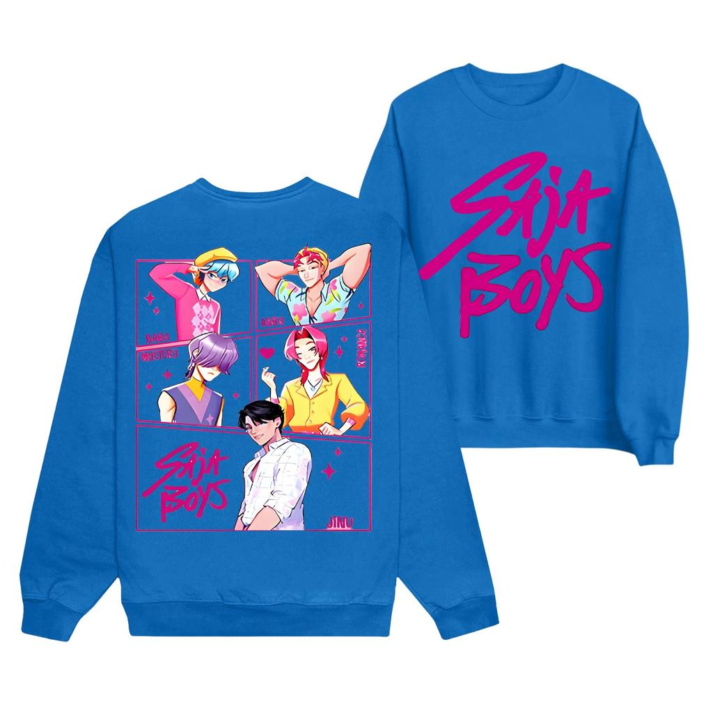 Women's Fashion Casual Print Casual Long Sleeve Round Neck Sweatshirt Top