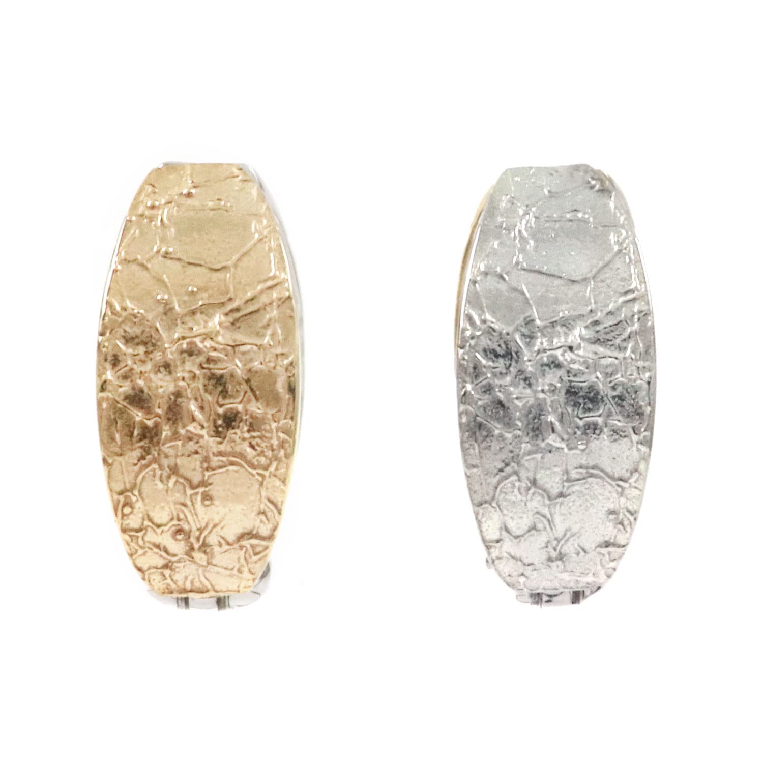 

Barzaz 10K Yellow White 10K Earrings, Non-pierced Earrings, Authentic, Gold, Gold, K10, Women s