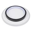 Modern LED Ceiling Light Flush Mount Round Fixture with Remote Control for Living Room Hallway Entry