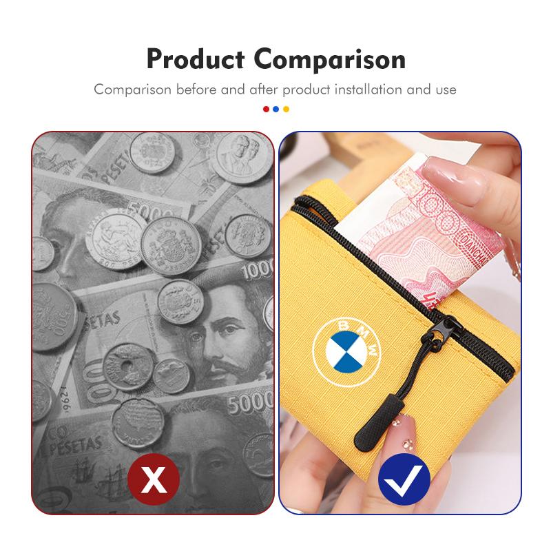 Oxford Card Bag Multi Layer Zero Wallet Earphone Bag Storage Bag For BMW G30 G20 M3 M5 E91 E92 E93 E36 E70 X3 X4 X5 X1 E39 F30