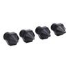 4 Pcs 3D Printer Nozzle Replacement for Raise3D 3D Printer 0.2mm 0.4mm 0.6mm 0.8mm Hardened Steel Extruder Nozzle