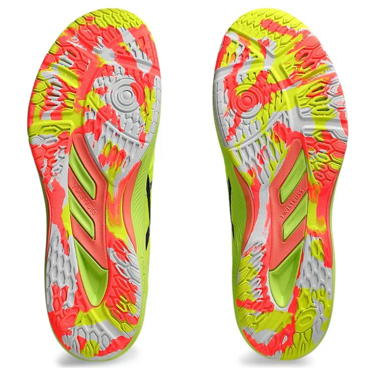 Asics Dynafeather Paris Low Top Training Shoes Unisex Sneakers Yellow Green 1073A075-750