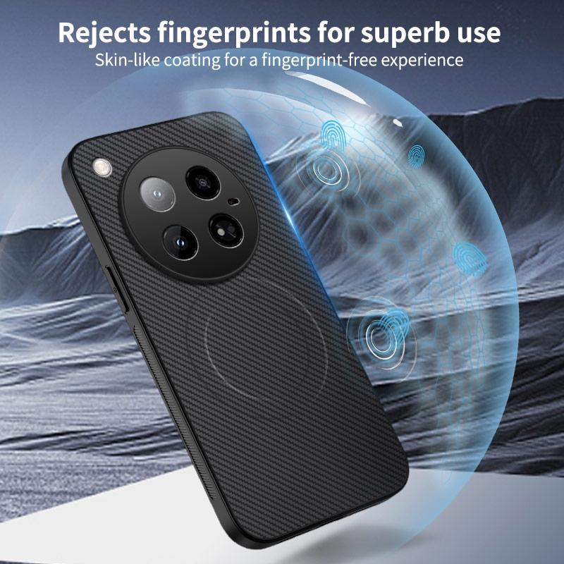 Case For Infinix Zero 40 5G Case Magnetic MagSafe Luxury Stripe Silicone Leather Back Cover For Infinix Zero40 Protection Shell