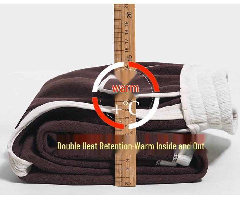 Pantaloni Harem Lână Căptușiți cu Fleece pentru Femei - Talie Elastică de Catifea, Pantaloni Casual de Iarnă pentru Mame de Vârstă Mijlocie și Vârstnice.