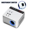 12V 24V To 220V Car Power Inverter 150W With 3 USB Ports Power Adapter For Mobile Device Rapid Charging