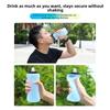 Food Grade Silicone Foldable Water Bottle 350ml Capacity Travel Foldable Cup  Mountain Biking