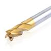1.5-10mm End Mill Set 7pcs/11pcs 4 Flutes Titanium Coated High Speed Steel CNC Mill Cutter Tool for Wood Metal Steel