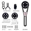 Bike Stopwatch Speedometer Mount Holder Carbon Fiber Road Bike Computer Extended Mount Bicycle Code Table Rack for Garmin Gopro