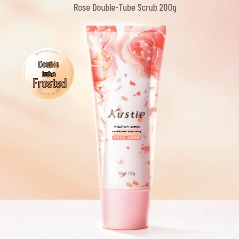 Kustie Rose Dual-Effect Body Scrub 2x100g