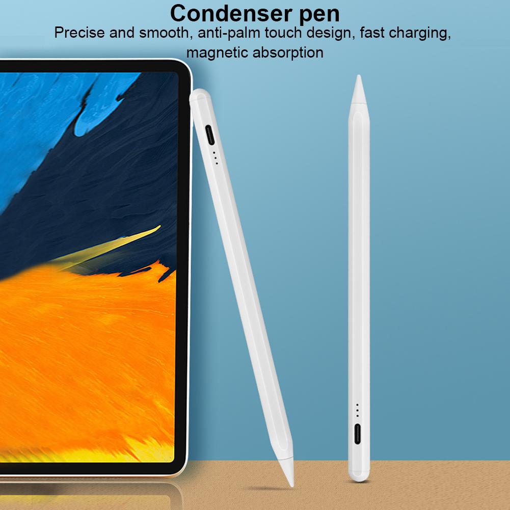 For Apple Pencil Stylus Pen for 2018-2025 iPad Palm Rejection Tablet Touch Pen Capacitive Stylus for iPad Pro 12.9/11/13-inch M4