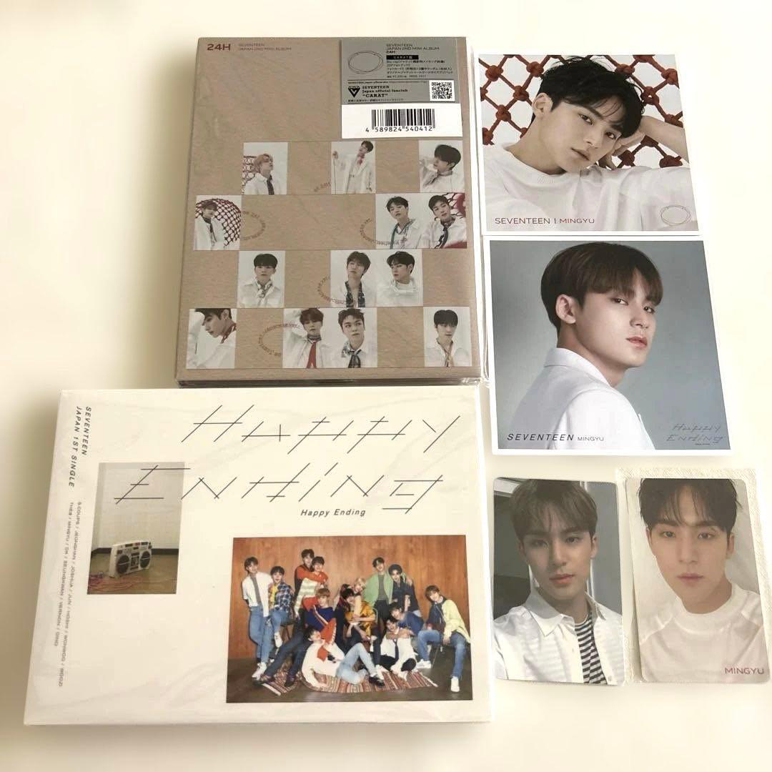 Used SEVENTEEN Japan Album Mingyu Photocard Set
