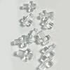 10Pcs Transparent Cross Accessory Packaging Material Cross Bead Diy Card Bag Accessory Bracelet Necklace Accessory