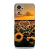 Phone Case For Xiaomi Redmi Note 14 13 12 4G 9S 9 10 11 Pro Plus 5G 14C 13C 12C 10C 9A Soft TPU Cover Beautiful Yellow Sunflower