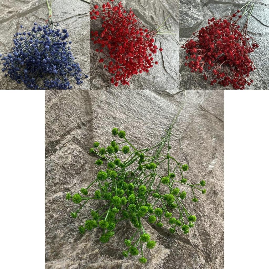 Premium Plastic Aster Single Stem Fake Flower For Bridal Accessories Home Tabletop Displays