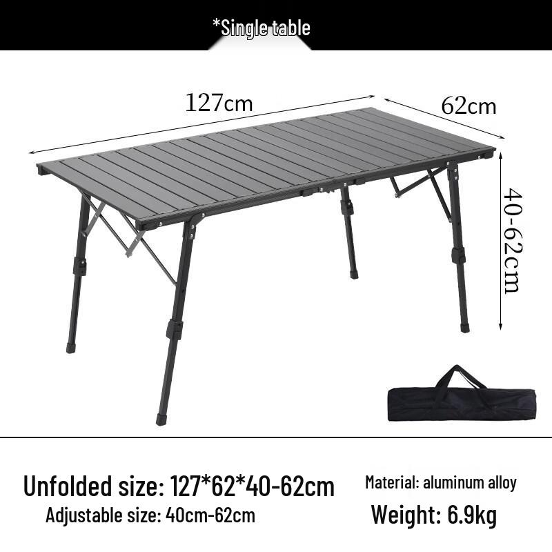 Multifunctional Outdoor Folding Roll-up Table