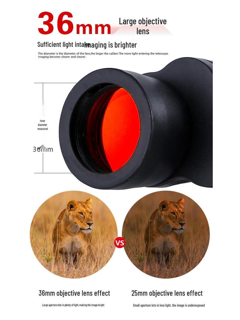 Maifeng 80x80 HD High Power Binoculars with Low Light Night Vision