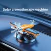 Solar Powered Rotating Aircraft Car Fragran Car Perfume Seat Acssories Car Interior Perfume Decoration