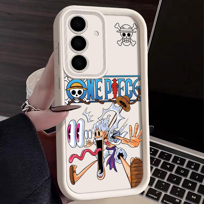 One Pieces Luffy Zoro Cartoon Phone Case For Samsung S26 S25 S24 S23 S21 S20 Ultra For Galaxy S25 S24 FE S26 Plus Silicone Cover
