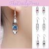 Oval Water Drop Shaped Eardrop Jewelry Women Fashion Earrings Lightweight Gift