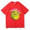 Shrek T Shirt Women Korean Clothes Graphic Vintage Psychedelic T Shirt Classic University Women Psychedelic Vintage Graphic