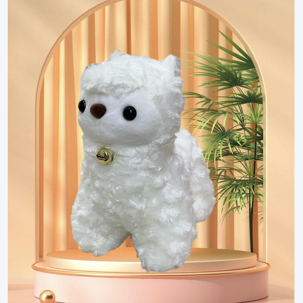 Plush Toy Doll New Super Cute Simulation Lamb Doll Alpaca Ornament Birthday Gift Grab Machine Doll