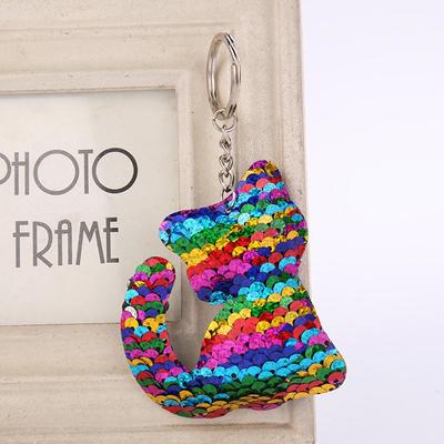 Mode Ster Pailletten Sleutelhanger Sleutelring Pailletten Hanger Cadeau Sleutelhanger