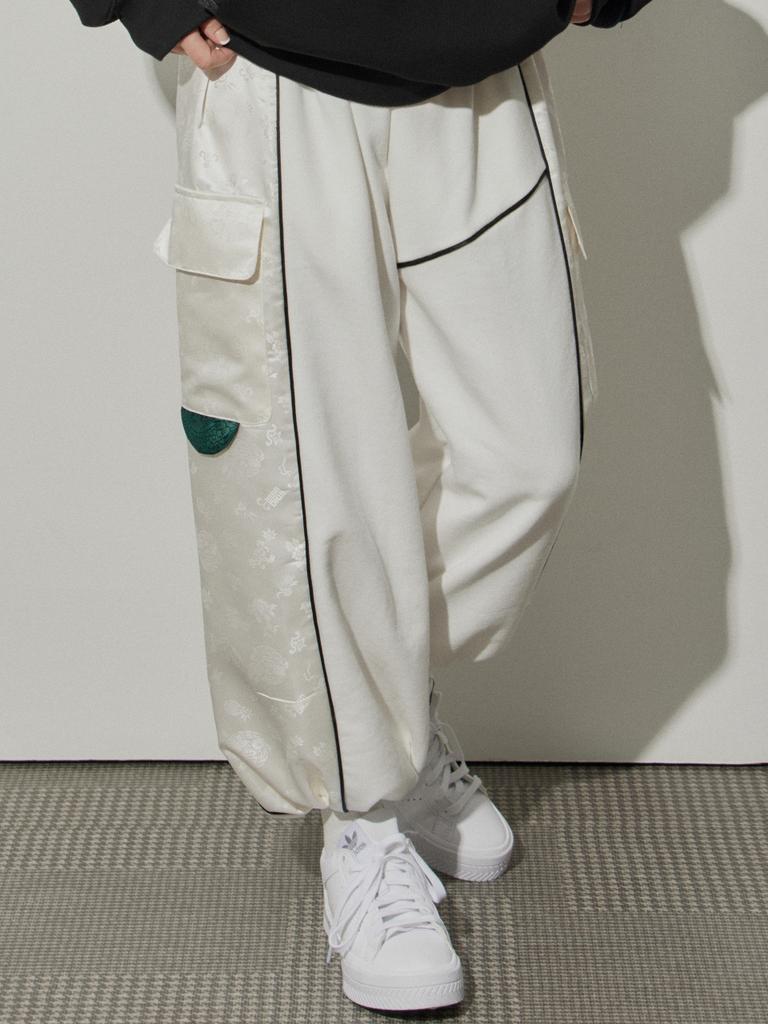71TO96 Hanbok Sweat Set-Pants (White)