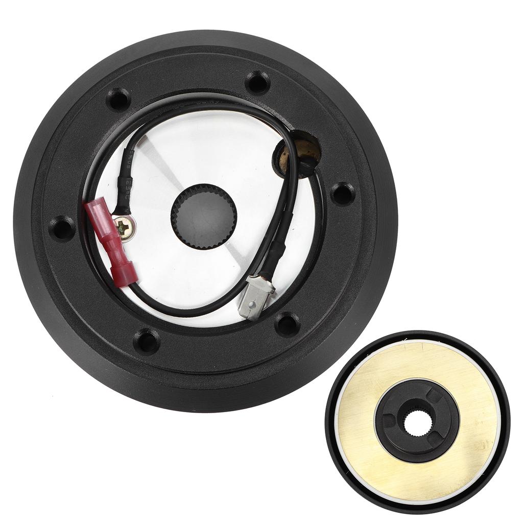 Steering Wheel Quick Release Hub Adapter 6 Holes Fit for Mitsubishi EclipseGalantLancerMontero