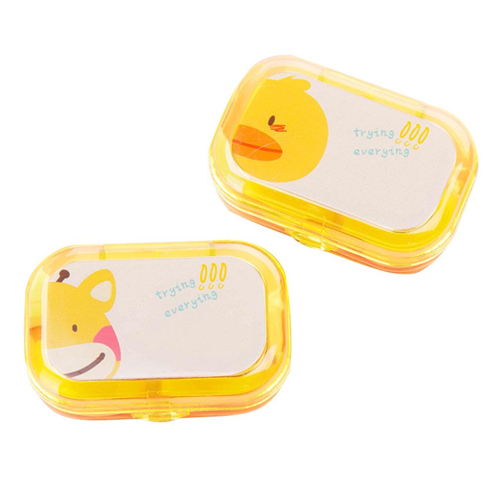 Buy Mini Contact Lens Case Box Travel Kit Easy Carry Tweezer Mirror ...