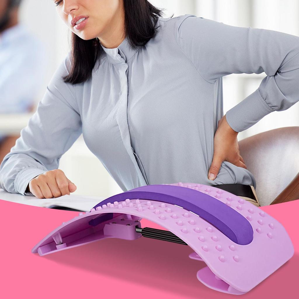 Back Cracker Waist Cracking Device Portable Spine Relief Back Stretcher for Shoulder Hip Calf Plantar Stretching Yoga Pilates