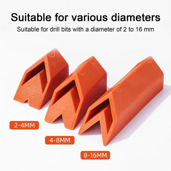 Multipurpose Drill Bit Sharpener Tool with 2 Grinding Wheels Heavy Duty Universal Portable Electric Drill Bits Grinder Tools