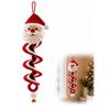 Spiral‑Shape Christmas Crochet Ornament Set Soft‑Yarn Halloween Pumpkin Hand‑Knitted Xmas Hanging Decor Beginner Friendly