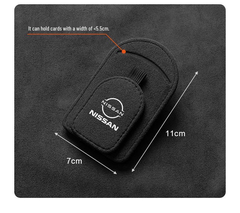 Clip pour lunettes de soleil de voiture Nissan: Convient pour X-Trail, Sylphy, Qashqai, Teana, Tiida, Livina - Porte-lunettes de soleil intérieur