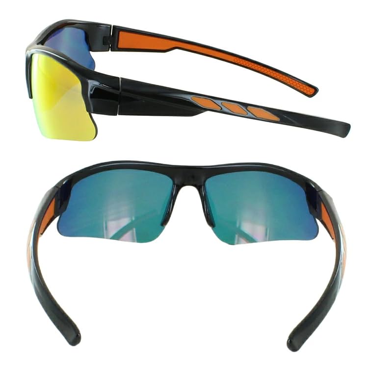 UV Polarized Mirror UV S Size Kids' Sunglasses, Protection, Baseball, Sports, Junior, Women's, Lenses, Lenses, 8005k, Gray, Red, Blue, Green, Purple,