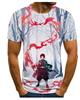 Ghost Annihilation Blade 3D Printed T-Shirt Men's and Women's Summer Fashion Casual Short Sleeve Neutral Harajuku Street Trend Super