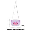 Ugly Cute Monster Plush Crossbody Bag With Teeth Animal Doll Shoulder Purse Small Wallet