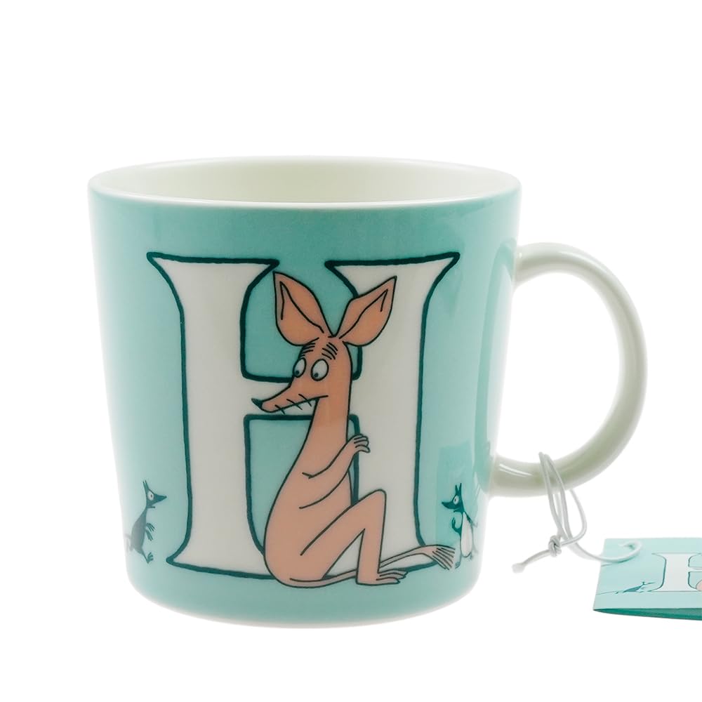 

Arabia Moomin Alphabet Mug H 400ml [Parallel Import]