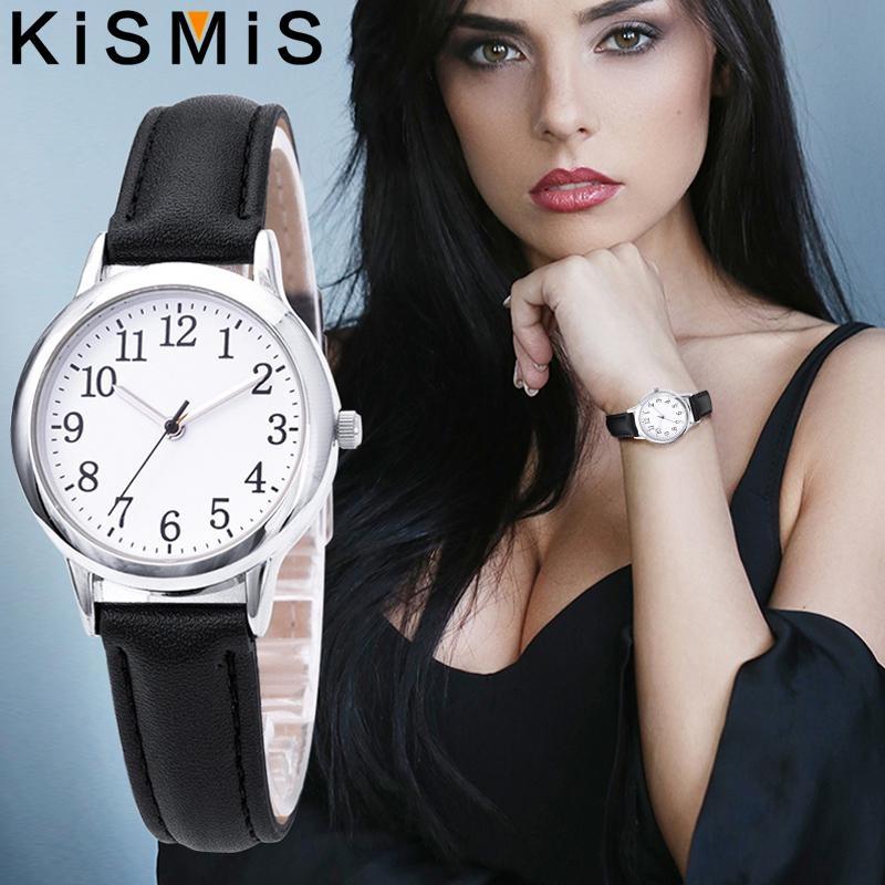 Women's Quartz Watch Fashion Easy To Read Numerals Simple Dial Thin Bracelet Wristwatch Stylish Timepiece