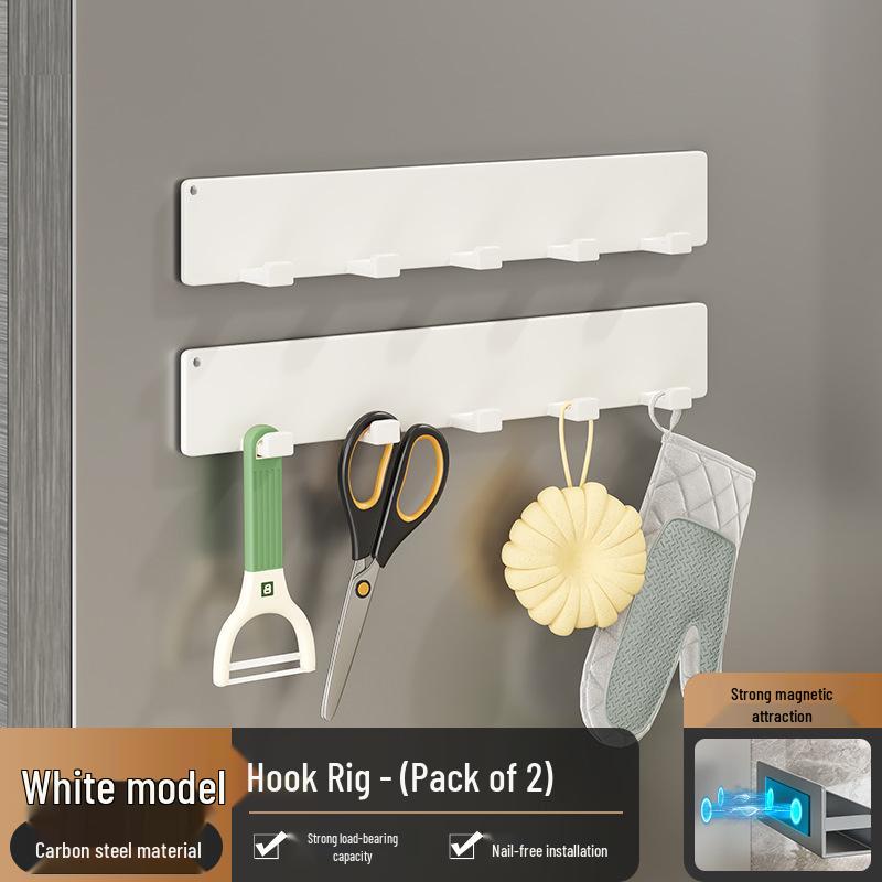 Magnetic Wall-mounted Kitchen Storage & Spice Rack