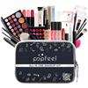 POPFEEL Full Beauty Make-up Kosmetik 27 Kosmetisches Lidschatten-Eyeliner-Highlighter Kosmetisches Geschenkset, Stücke, Anfänger-Set, Lippenstift, Lippenstift,
