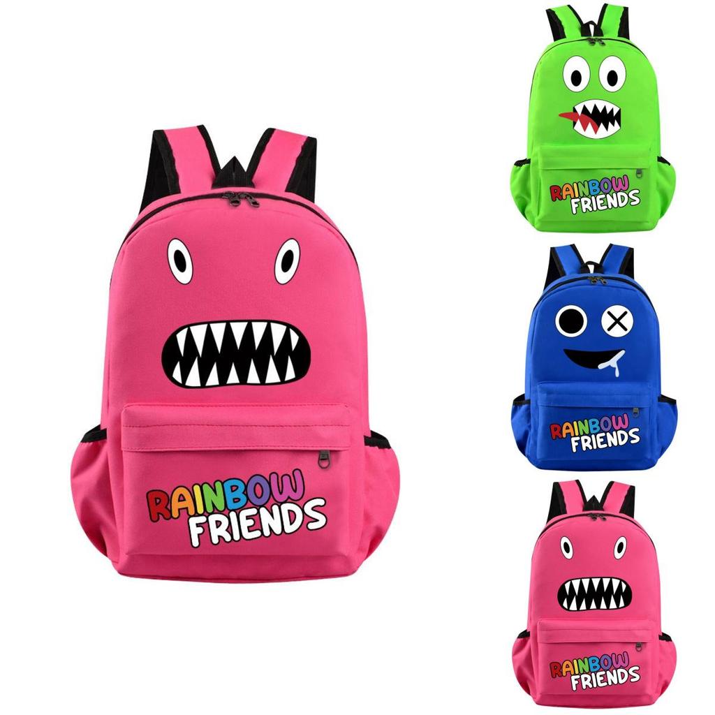 Roblox Rainbow Friends Large Capacity Backpack For Travel School And More