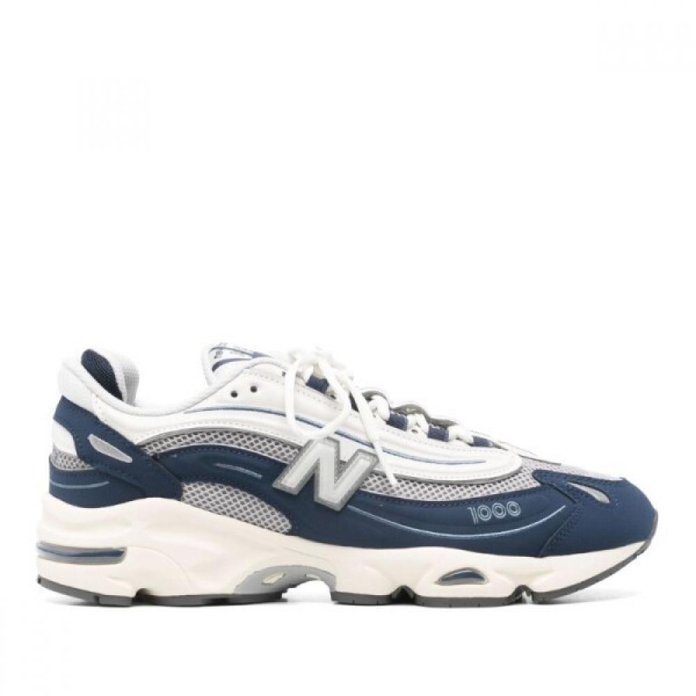 

New Balance Blue Leather Sneakers M1000men Nbnavy US8.5