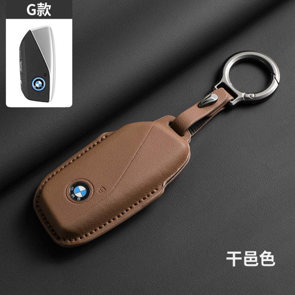 Leder für BMW Schlüsselhülle für 3 5 7 Serie Schlüsselabdeckung Schale Schutzhülle für 525 4 Serie Trendiges Unisex-Accessoire