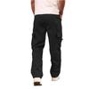 Men's Stylish Casual Loose Straight-leg Trousers - Men's Multi-pocket Work Pants