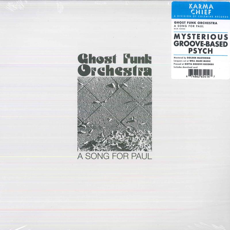 

LP Record GHOST FUNK ORCHESTRA - A Song For Paul KCR12002 KARMA CHIEF 2019 US Soul/Funk