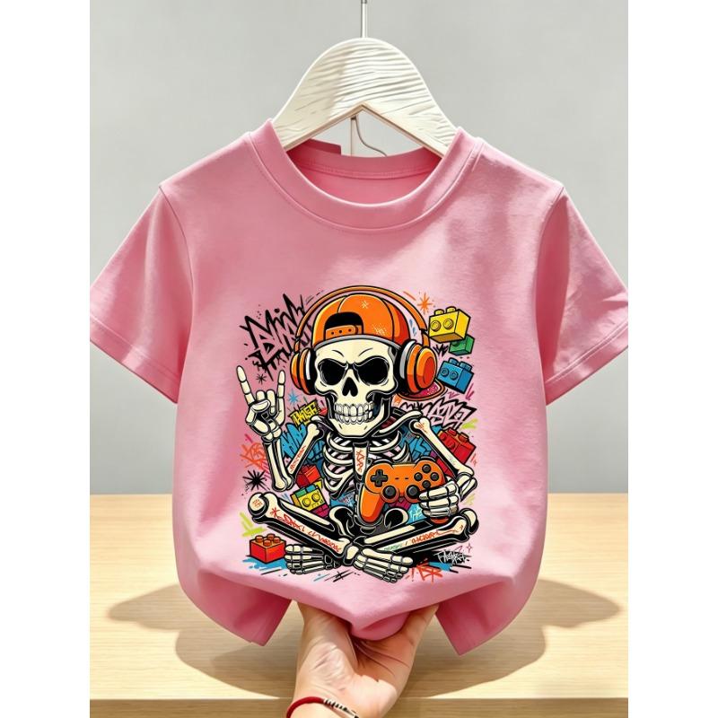 Soft, Breathable, Skin-Friendly, and Comfortable Children's Top, Versatile for Daily Wear, Casual, and Sporty Styles