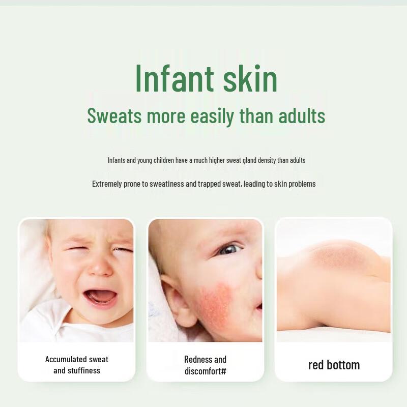 Frog Prince Baby Prickly Heat Powder (10x80g Refill Pack)