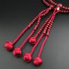 Myorenka Soka Gakkai Prayer Purple Small Natural Prayer Beads Prayer Bead Bag Odamaki Bonten Authentic Prayer 108 SGI Prayer Beads Red Bonten Women's