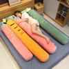 Non-Toxic Cartoon Long Sleeping Pillow Stuffed Plants Strawberry Carrot Bed Pillow Cushion